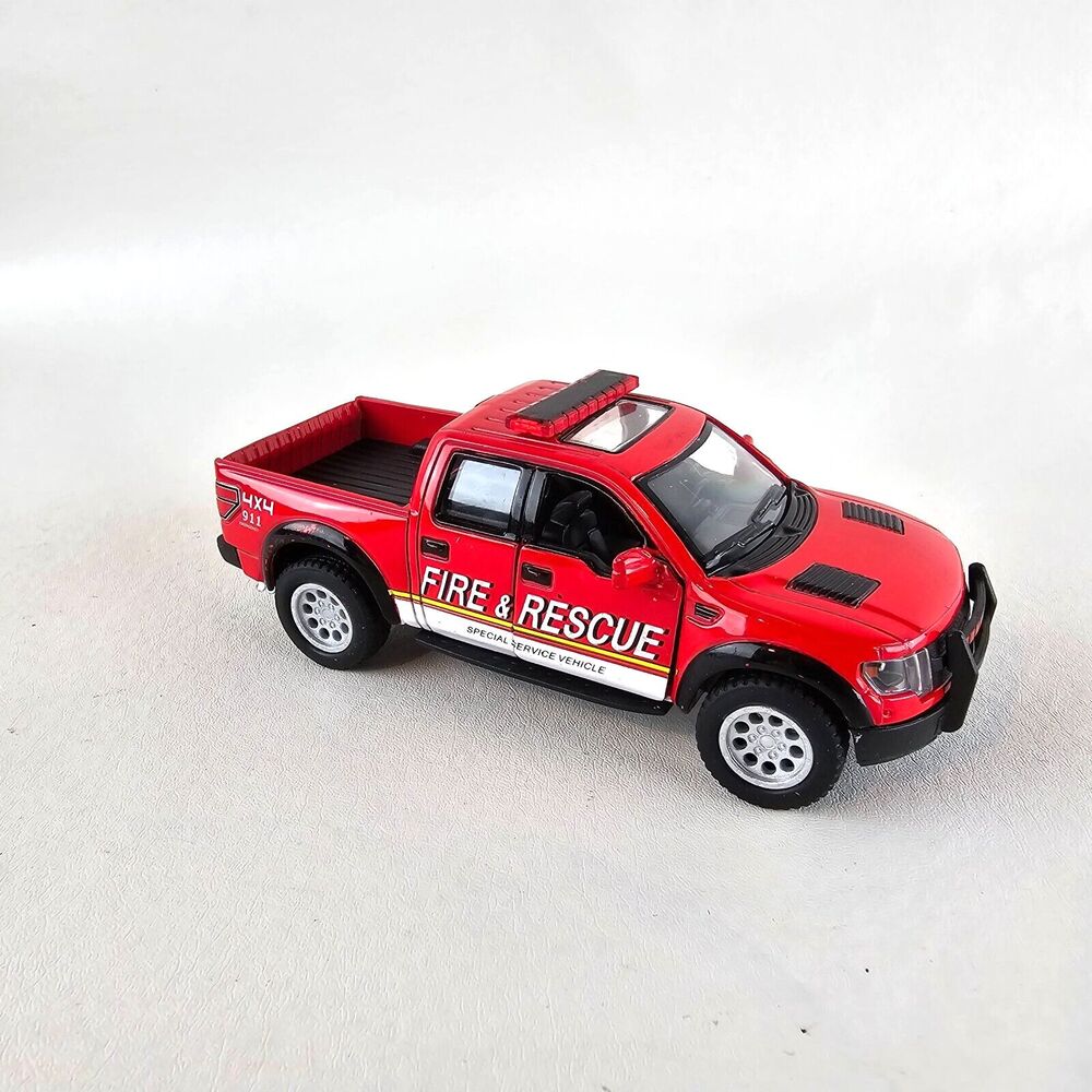 2013 Ford F-150 SVT Raptor SuperCrew 5" Diecast 1:46 Pull Back Kinsmart